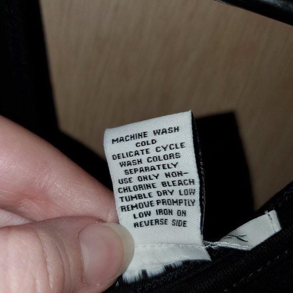 Modamix Maxi Dress with Knit Top and Printed Woven Skirt, Size 14w - Picture 4 of 5